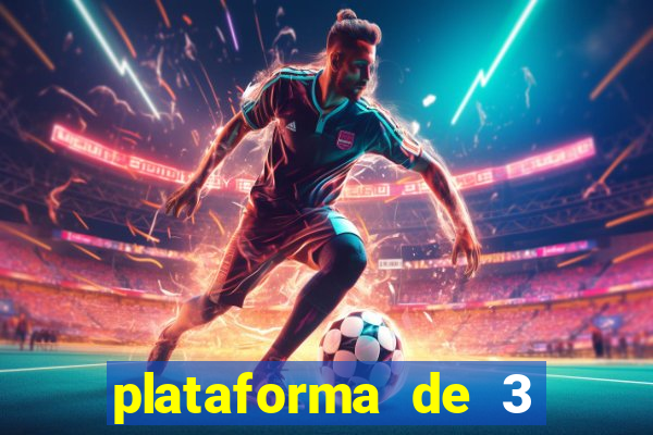 plataforma de 3 reais jogo